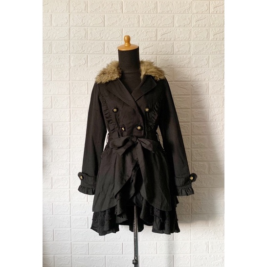 COAT MEGAR RENDA RAMPEL CANTIK - AXES FEMME