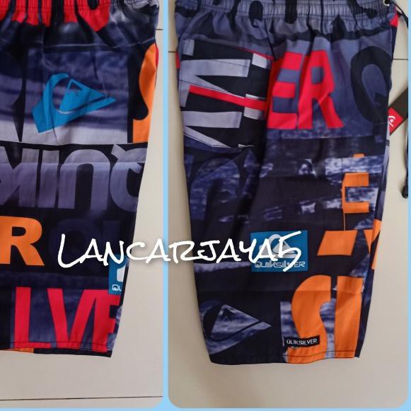 ✪ CELANA PENDEK 3/4 SANTAI SURFING HAWAI PANTAI QUICKSILVER-Q8 ☺