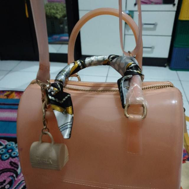 Tas jelly furla preloved