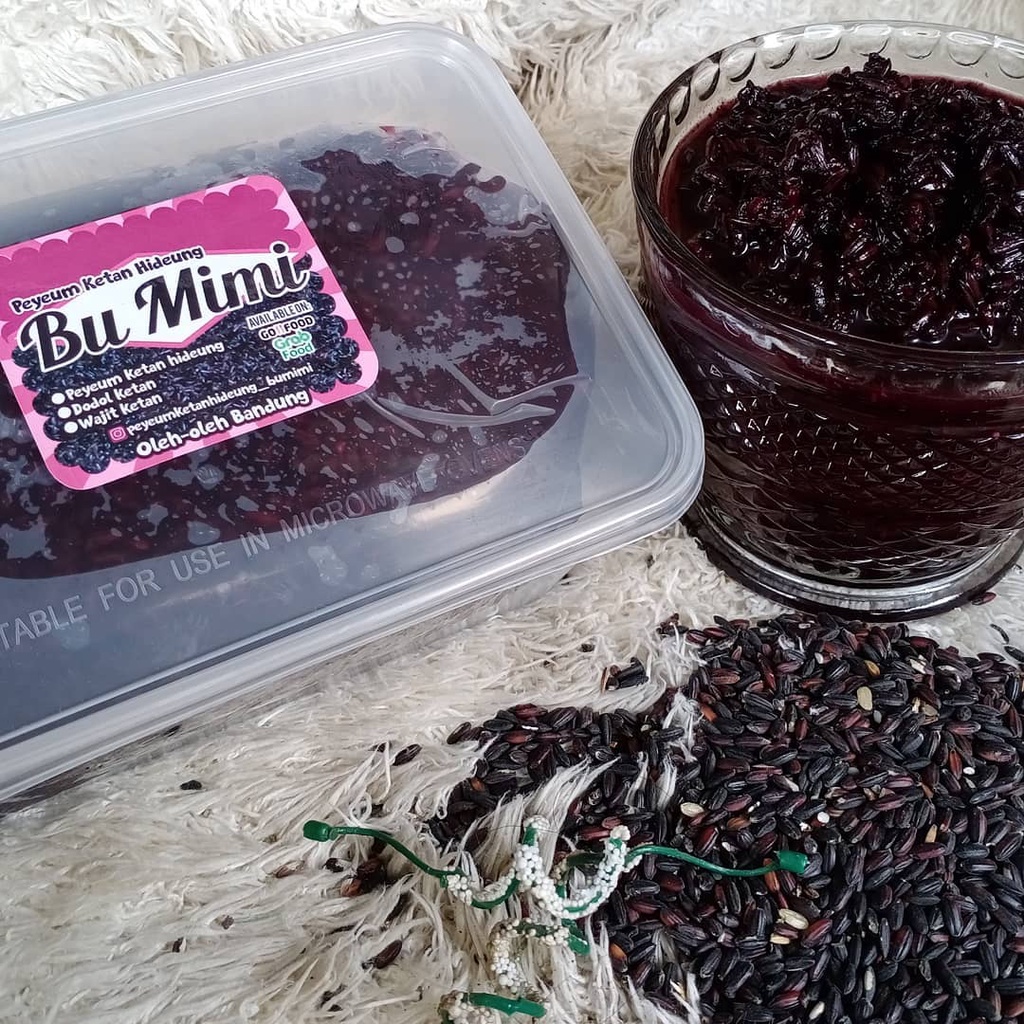

Peuyeum bandung asli tape bandung ketan hitam 1KG