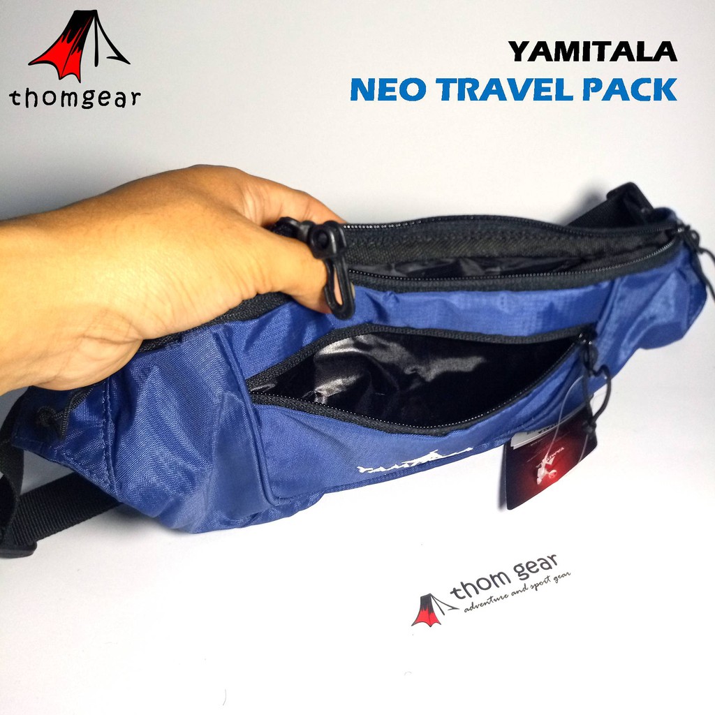 Thomgear Tas Yamitala Neo Travel Pack Tas Pinggang Outdoor Gowes Tipis Simpel Dan Sporty