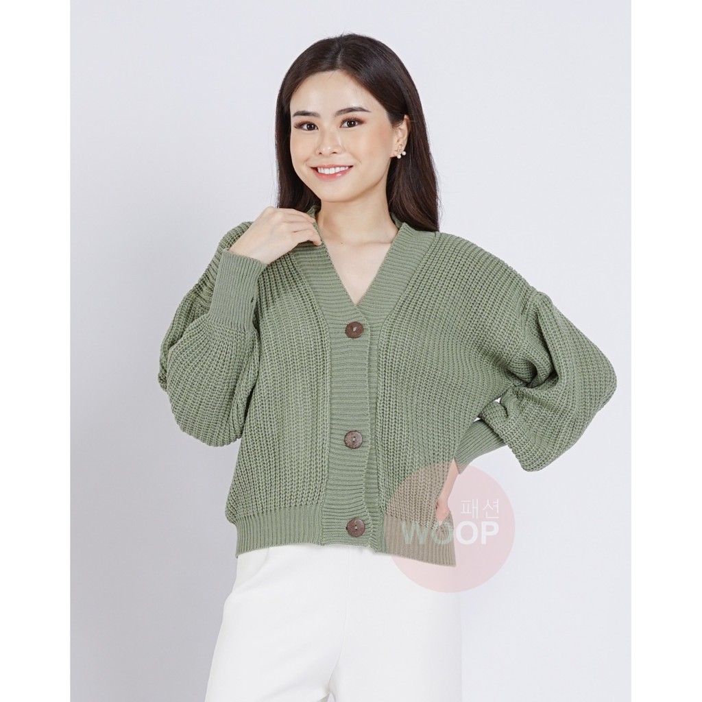 Nainai Cardigan Rajut - jaket rajut wanita - rajut wanita - kardigan rajut wanita