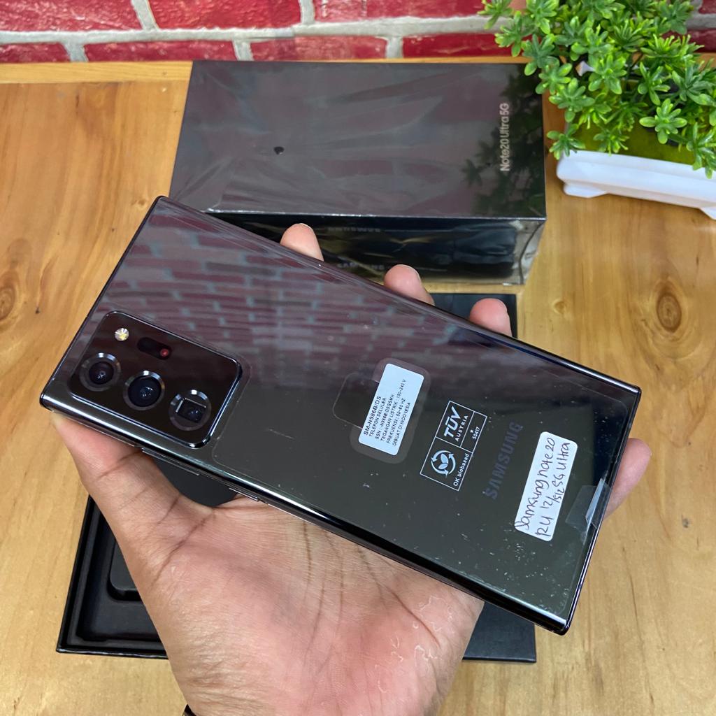Samsung Galaxy Note 20 Ultra 5G 12/512GB Mystic Black Super mulus Garansi resmi SEIN