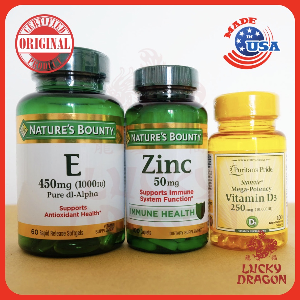 Jual Paket Vitamin Immune Booster / Imun Boost Sehat Bundle Murah Paket ...