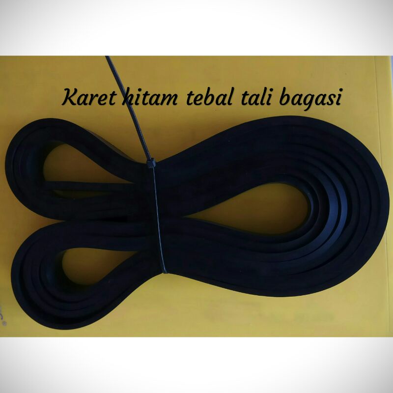 Tali karet ikat barang 3meter ( lebar 1,5 cm x 3mm)