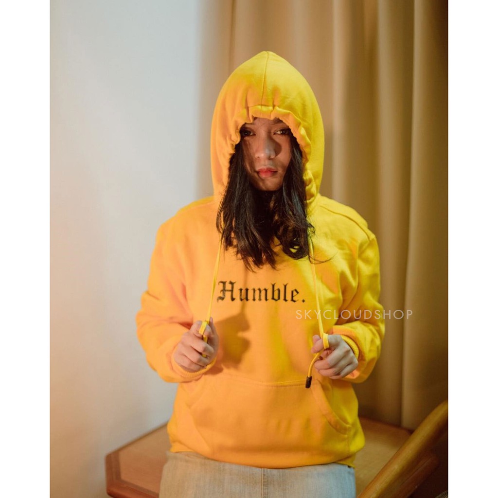 humble hoodie yellow