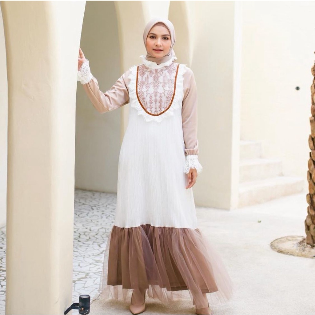 DRESS N@nawwa.indonesia Victory dress RAYA 2022/ DRESS RAYA MUSLIMAH /DRESS NAWWA