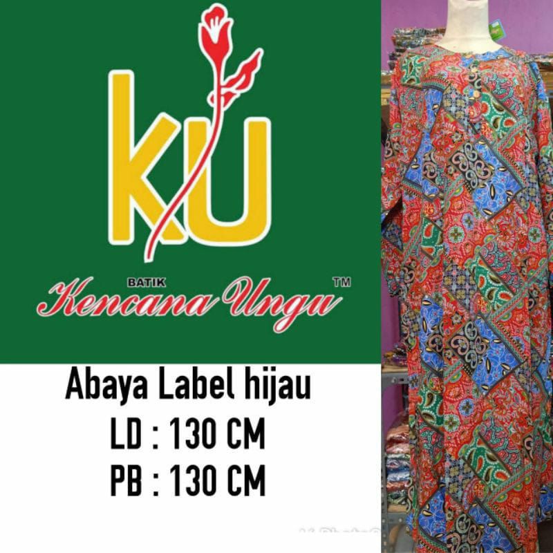 GAMIS JUMBO ABAYA KENCANA UNGU