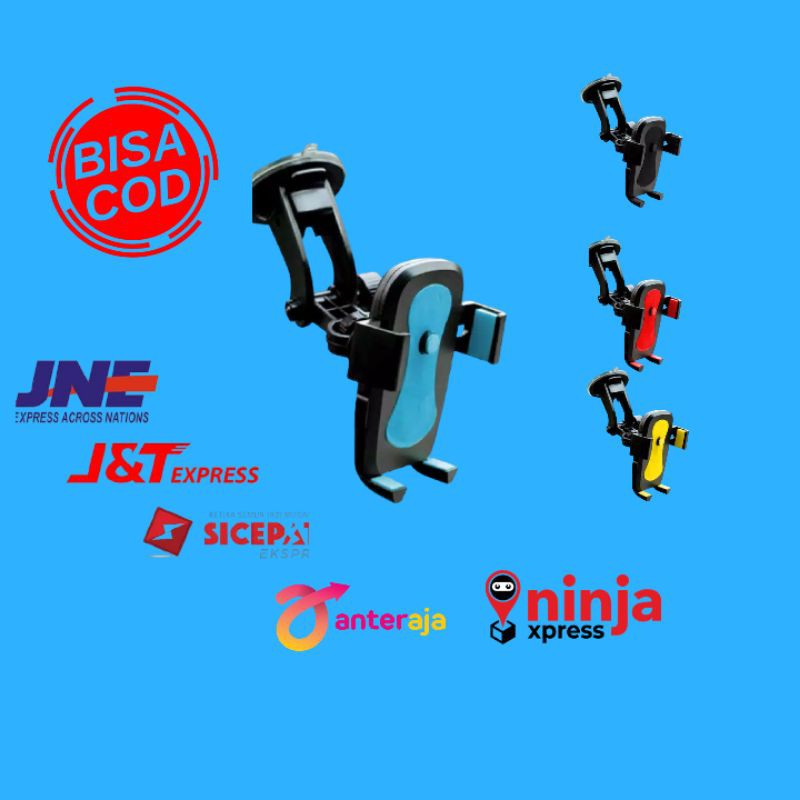 READY STOK  Phone Holder / Tempat HP Mobil Universal Model B1 / Tempat HANDPHONE