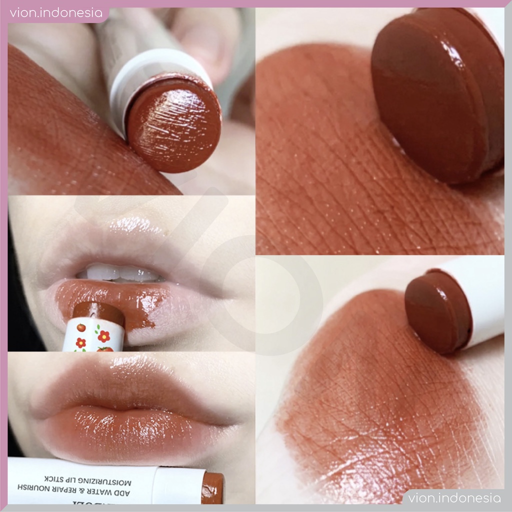 KACHI - HANBOLI Orange Red Lip Balm Moisturising Repair Nourish Lipstik Rubah Warna XX021