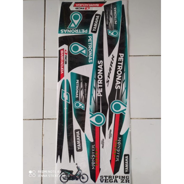striping variasi VEGA ZR Petronas murah