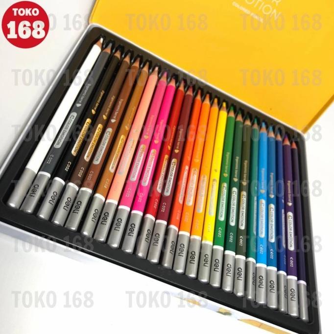 

Deli Colored Pencil 24 Colors / Pensil Warna 24 Warna C00225 (Set) Terbaik Dikelasnya