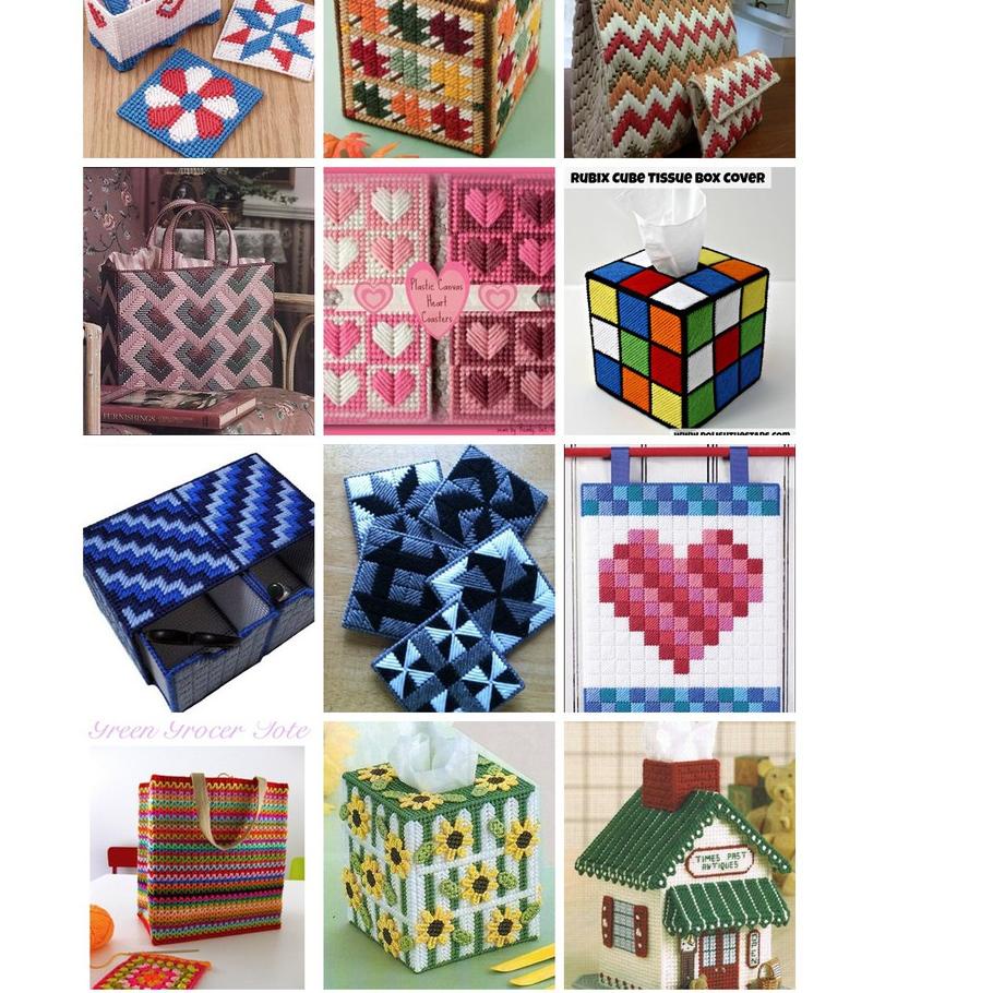 Bnting Harga Plastic Canvas Lembaran Grid 4mm Jaring Rajut #TREND