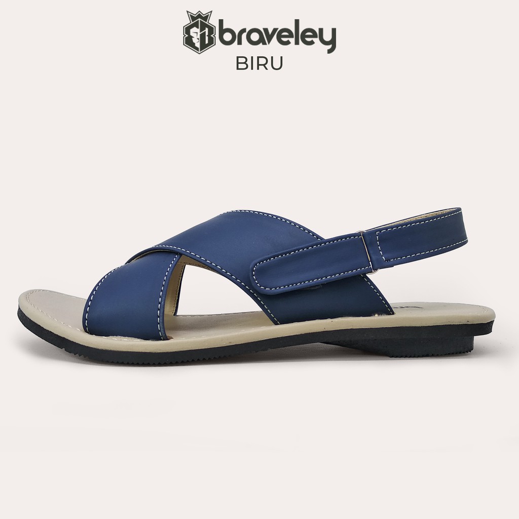 Sandal Wanita Tali Sol Karet Flat Murah Sendal Traveling Kuat Awet