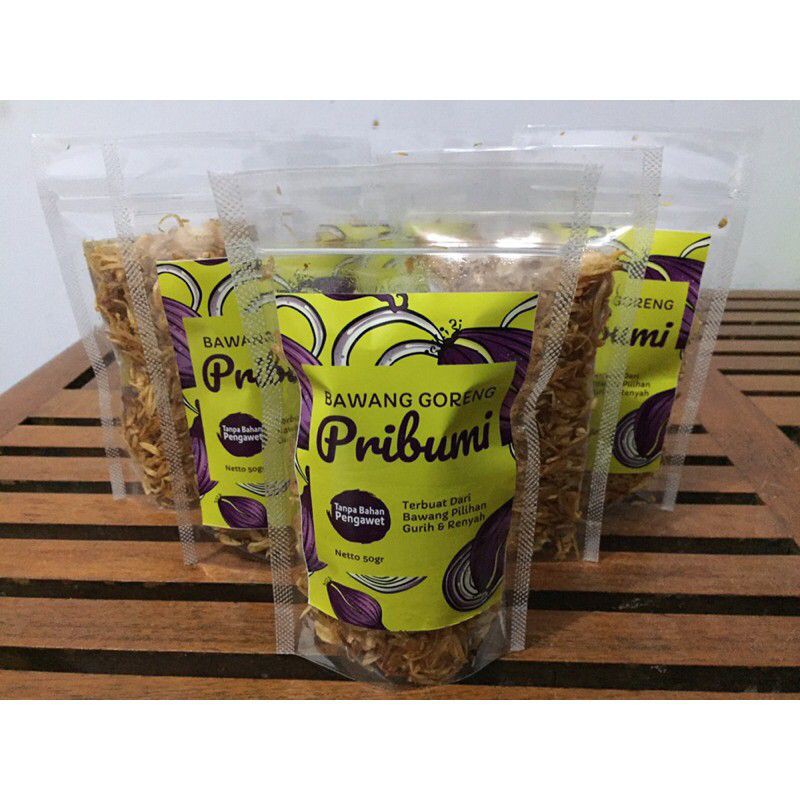 

Bawang Goreng Pribumi 200 gram