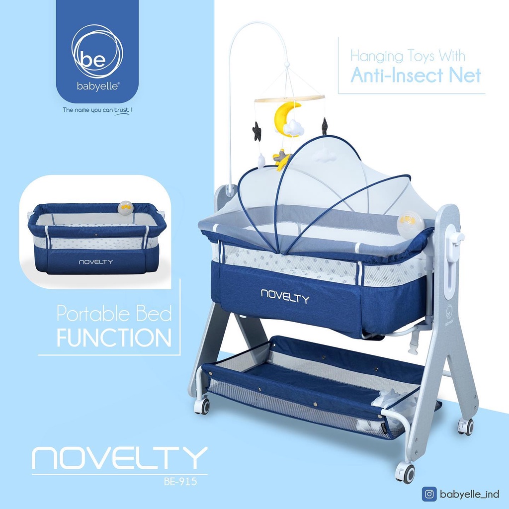 BABYELLE NOVELTY BE 915 baby bed &amp; co-sleeper