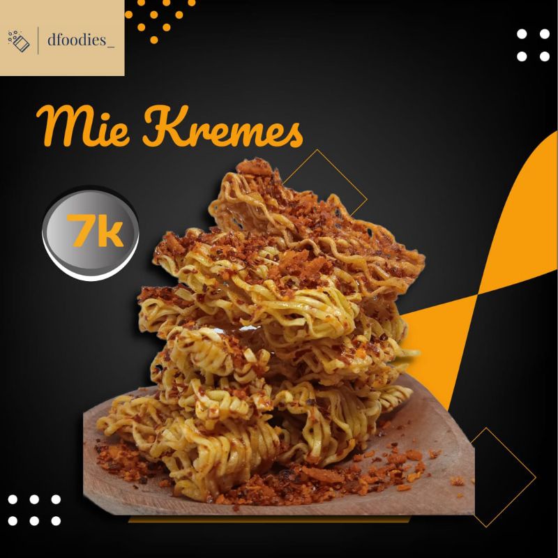 

Mie Kremes Pedas
