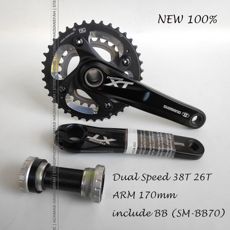 xt m780 crankset