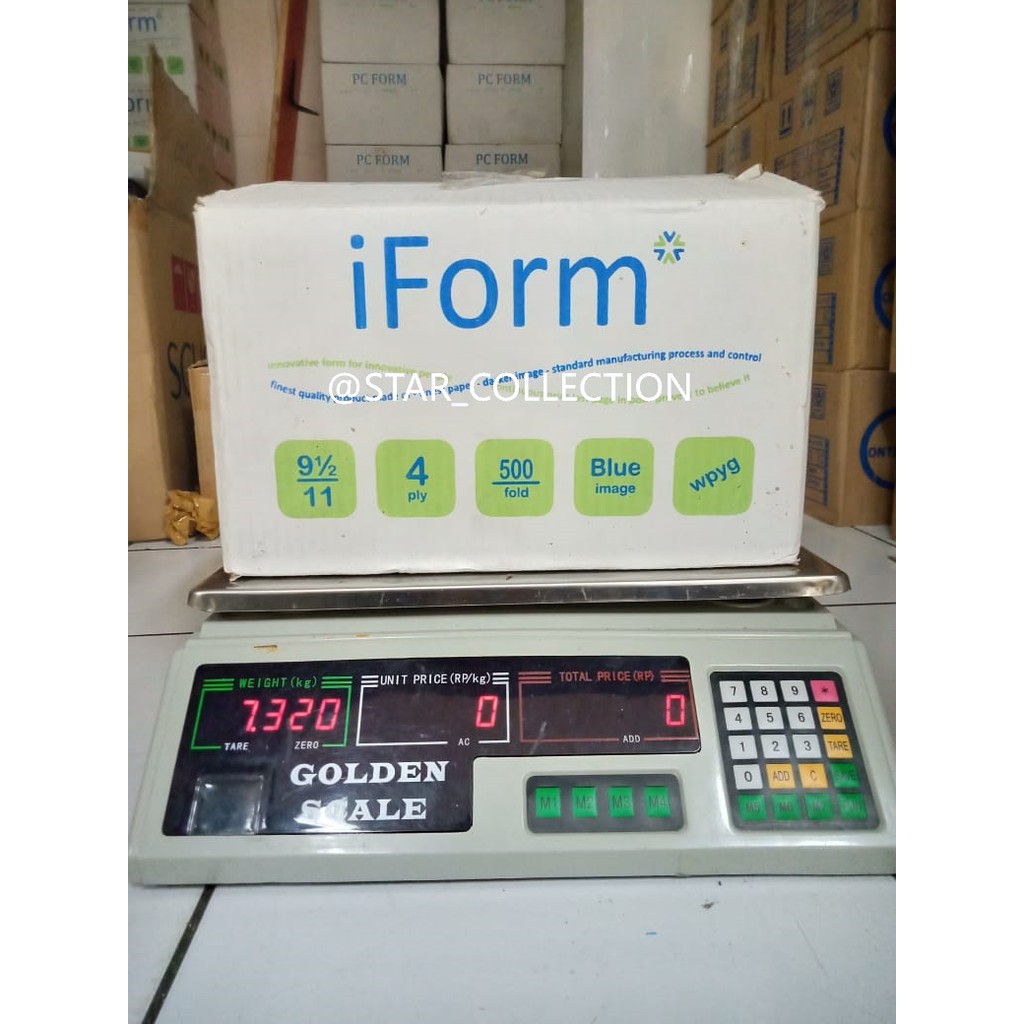 

3starcollection Kertas Continous Form NCR 4 Ply PMKH
