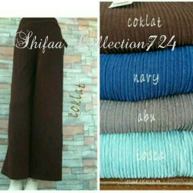 Celana Kulot Panjang - Babat Alvaro/Jagung (BB 40-65 Kg)-4