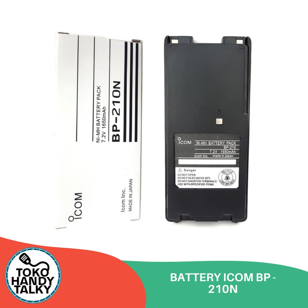 BATTERY HANDY TALKY ICOM BP - 210N NEW