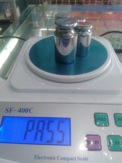 Timbangan Digital Akurasi 0.01g. Max 500g - Portable Scale Dapur Masak Obat Bumbu Emas Berlian