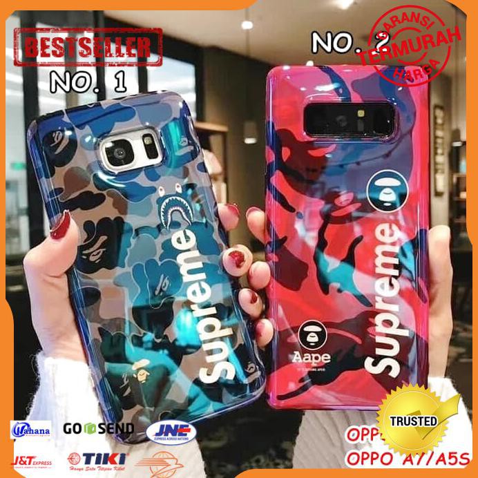 CASE HP OPPO A3S A7 A5S BLURAY BLUELIGHT SUPREME SOFT CASE CASING