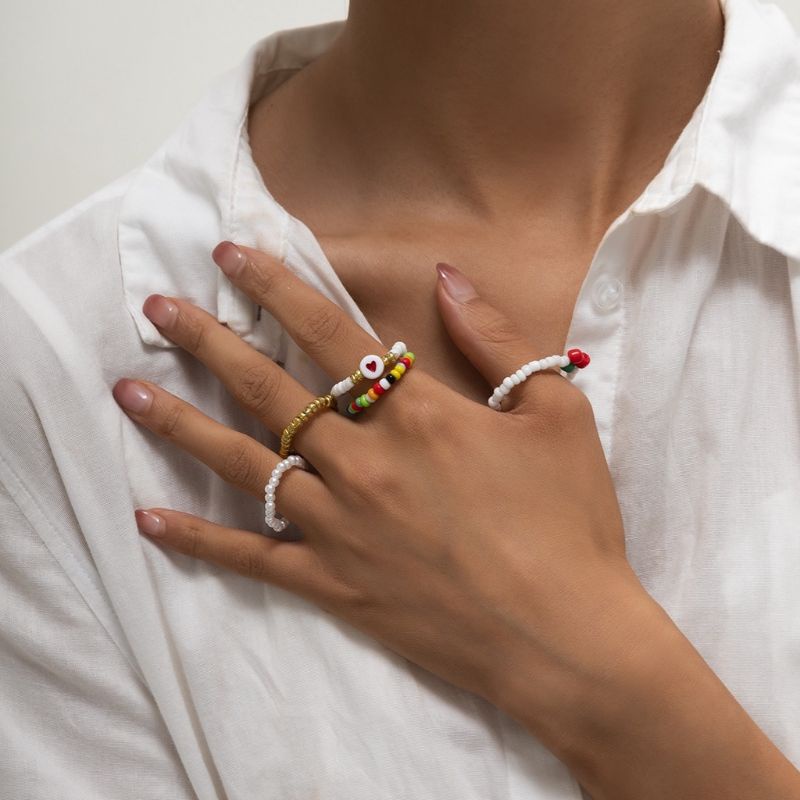 Beads Ring Aesthetic