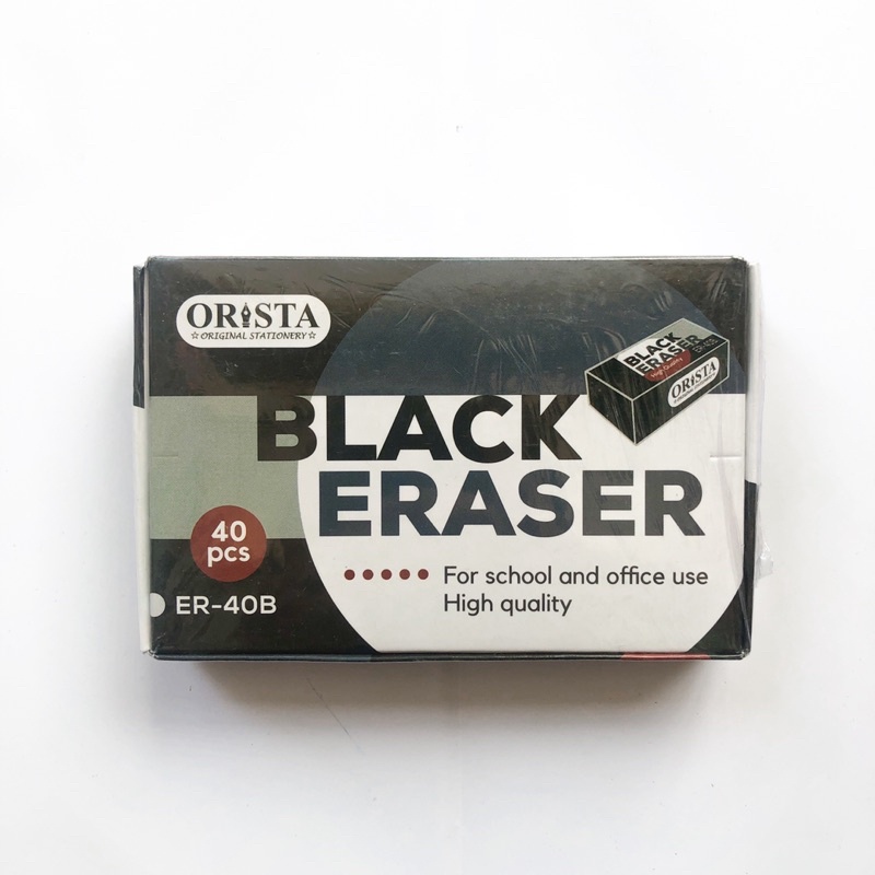 

(1 Pack) Penghapus ORISTA ER-40B HITAM