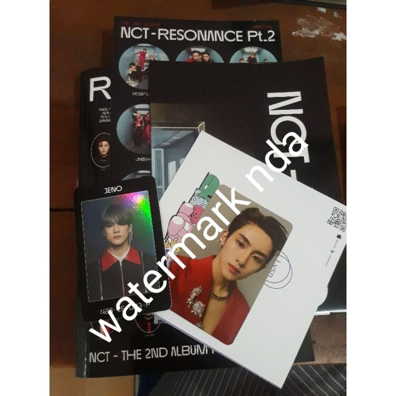 (BACA DESKRIPSI) UNSEALED NCT RESONANCE PT 2 PC WINWIN AC JENO