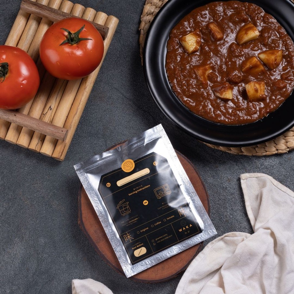 

Saus kari jepang siap makan Tomat- Tomato Waka Curry Sauce
