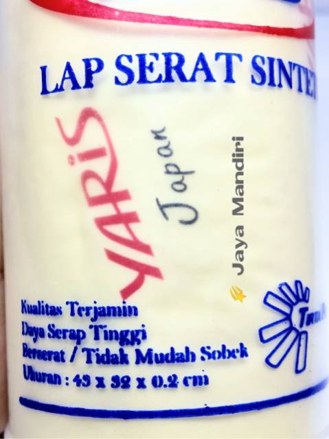 Kanebo Yaris / Kain Lap Serat Sintetis