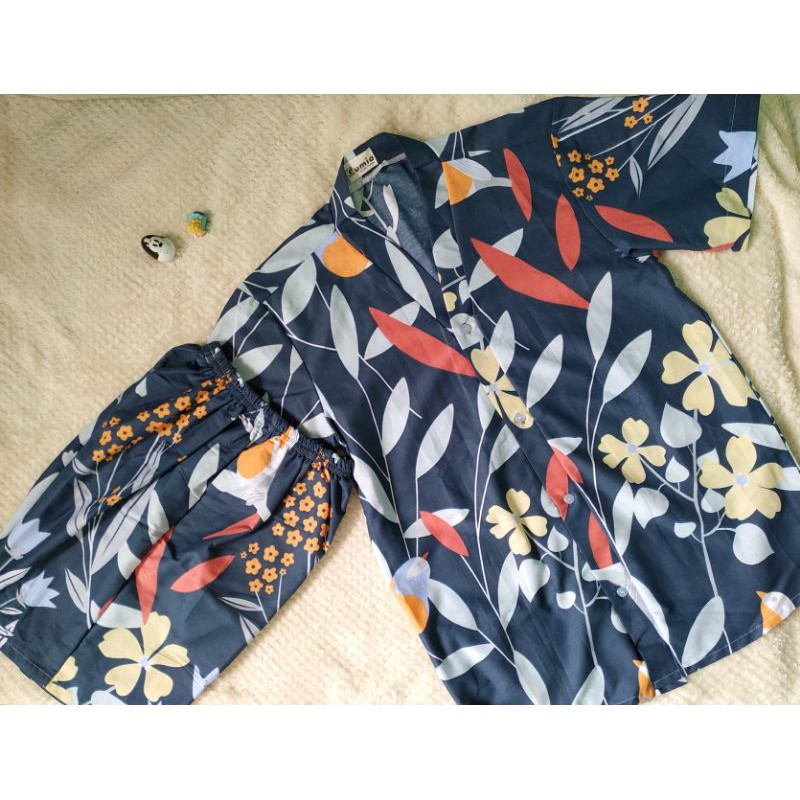 Stelan Baju Tidur pria/Kimono/Baju pantai/piyama
