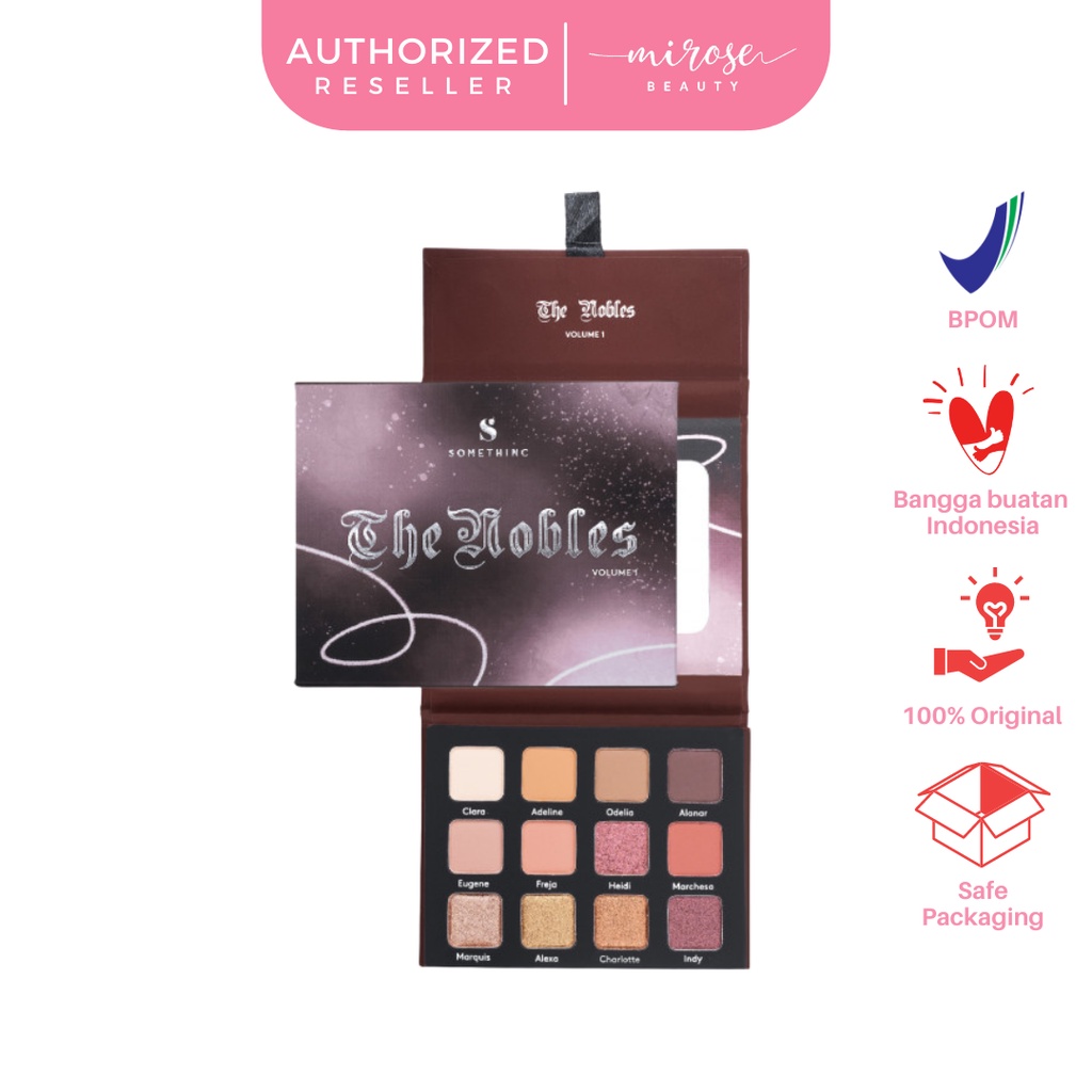 SOMETHINC THE NOBLES Eyeshadow Palette - Volume 1 - Eyeshadow Daily Look