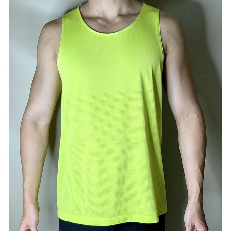 UNIQLO Singlet Baju Singlet Polos Green Original