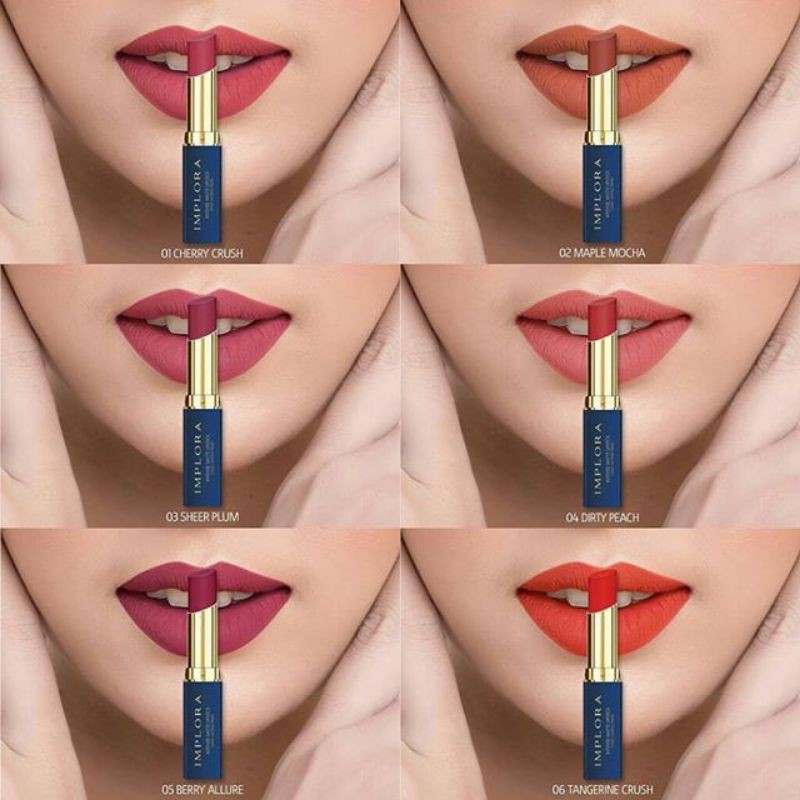 IMPLORA Intense Matte / lipstik implora /lipstick implora / lipstick matte