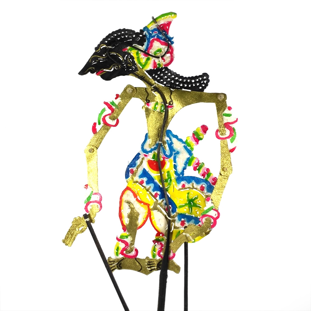 Wayang Kulit Kidangan Abimanyu 30cm - Kualitas Biasa