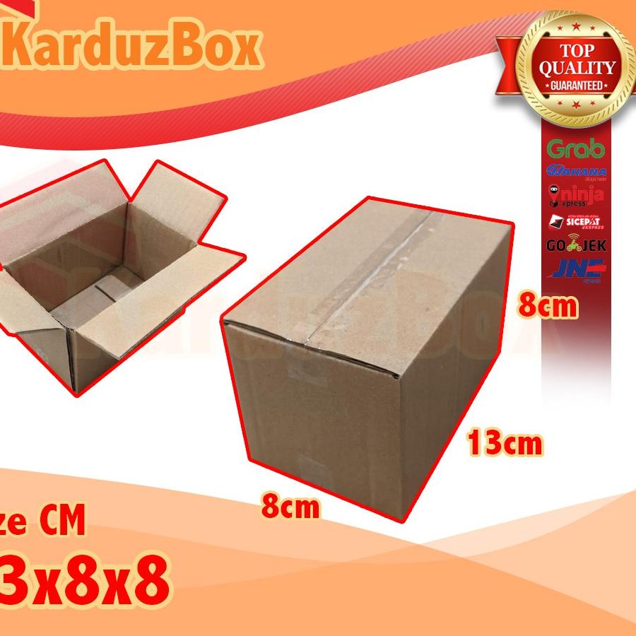 

Ready Stock AMRLM 13x8x8 kardus box packaging POLOS BARU 80 Terkini