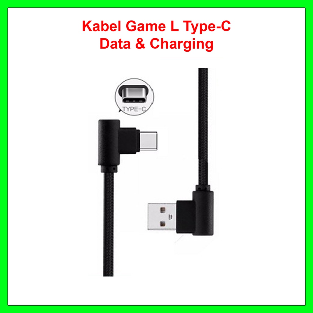 Original Kabel Data Game L Type C Universal Kabel Game L Type-C