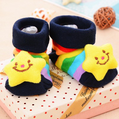 Kaos Kaki Boneka 3D Anak Bayi | Kaos Kaki Anti Slip Bayi