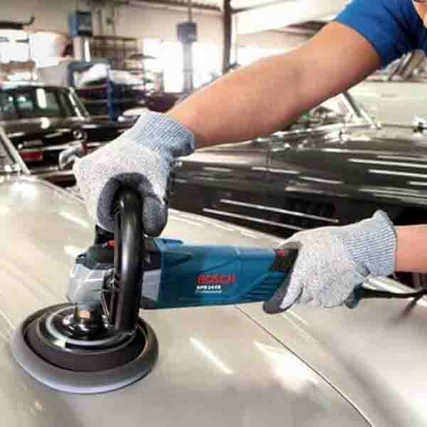 Bosch GPO 12 CE Angle Polisher - Mesin Poles Mobil 7 Inch 1250 W