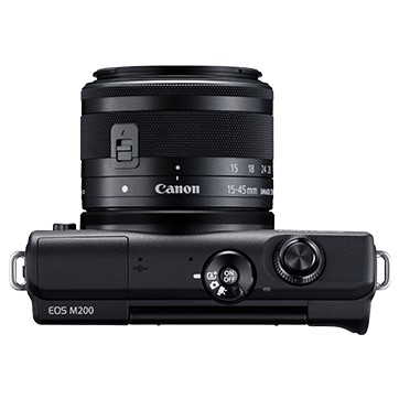 Canon EOS M200 Kit 15-45mm F/3.5-6.3 IS STM + Canon EF-M 22mm f/2 STM - Garansi Resmi