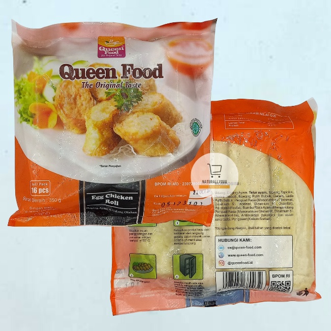 Queen Food Egg Roll Isi 16pcs (350gram)