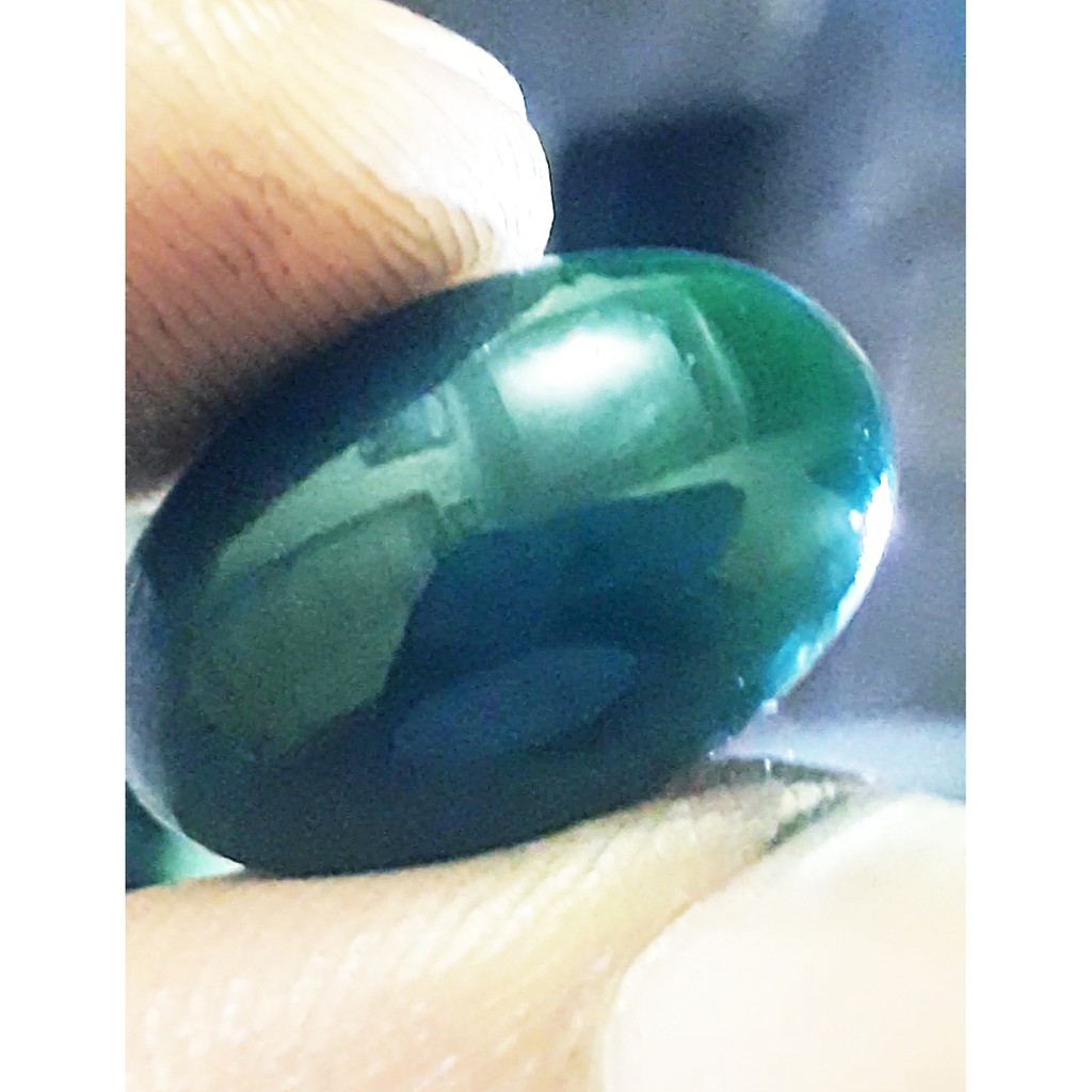 BACAN DOKO batu akik natural bacan coklat doko gulau body glass size 20mm