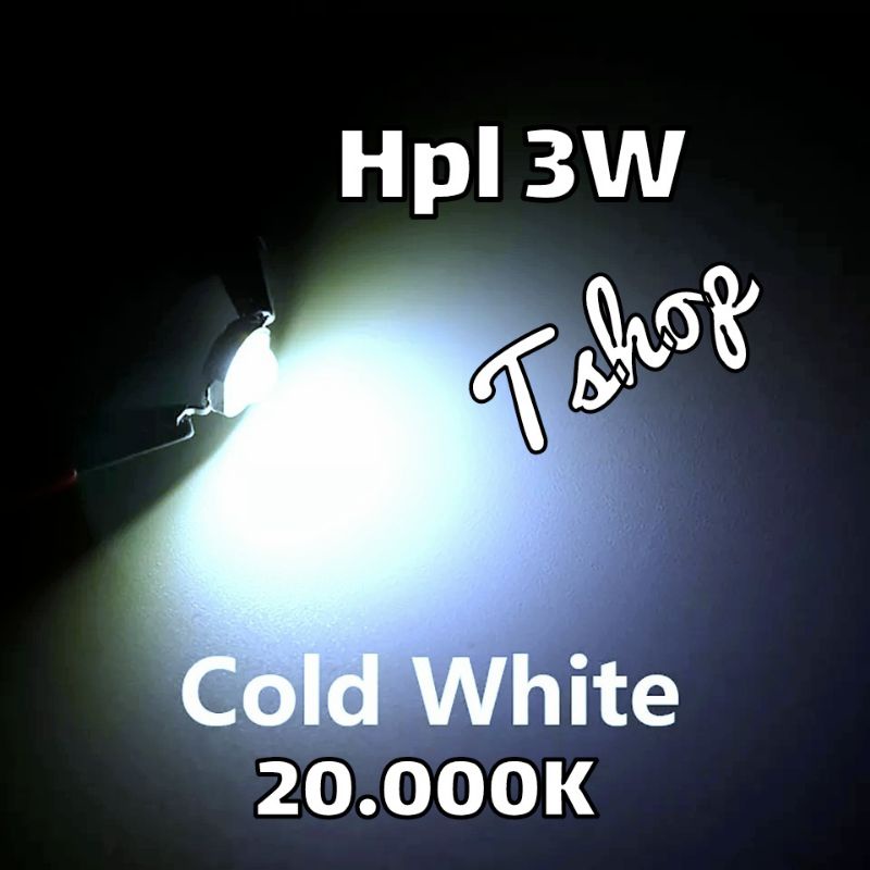 LED Hpl 3W 20.000 K