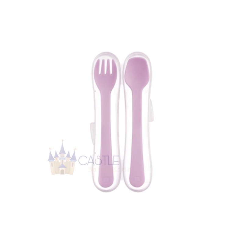 Castle - Simba Its Yummy Learning Spoon &amp; Fork Set - Sendok Garpu Set Simba