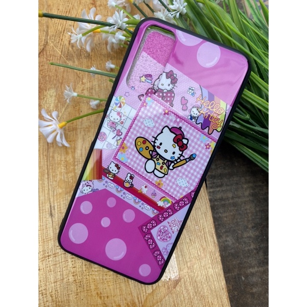 Softcase hp Vivo Y20 / Y20s / y12s motif gambar karakter cewek / Doraemon / keropi / stich