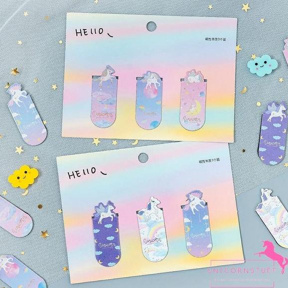 

Pembatas Buku Unicorn Berbahan Magnet Anak Sekolah Stationary Tulis