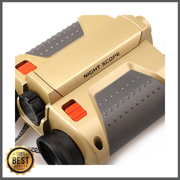 TG-TP002 Night Scope 4 x 30mm Binoculars with Pop-Up Light Teropong - JYW-1226