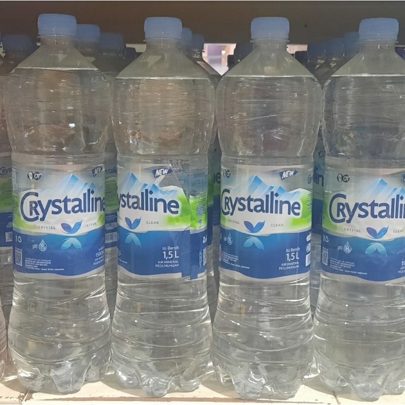 

Air mineral crystaline 1 liter x 12 botol